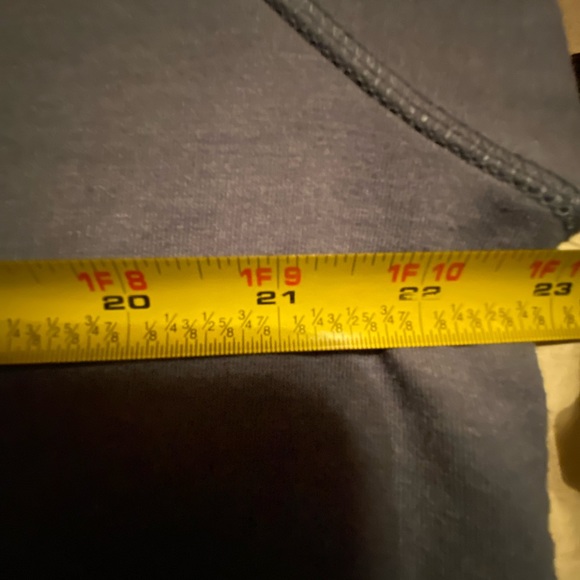 Danskin Now blue Heather slit back high/low sweatshirt Size XXL 20 - Picture 5 of 5